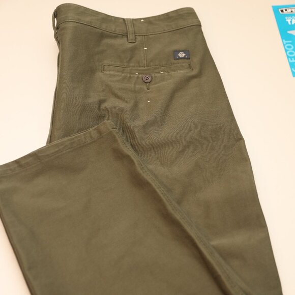 Dockers Comfort Knit Chinos Forest Green Straight Fit Size 40x30 - Picture 1 of 4